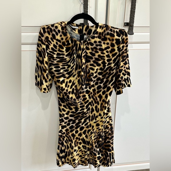 STELLA MCCARTNEY Leopard Print Dress (D8) - Picture 5 of 10